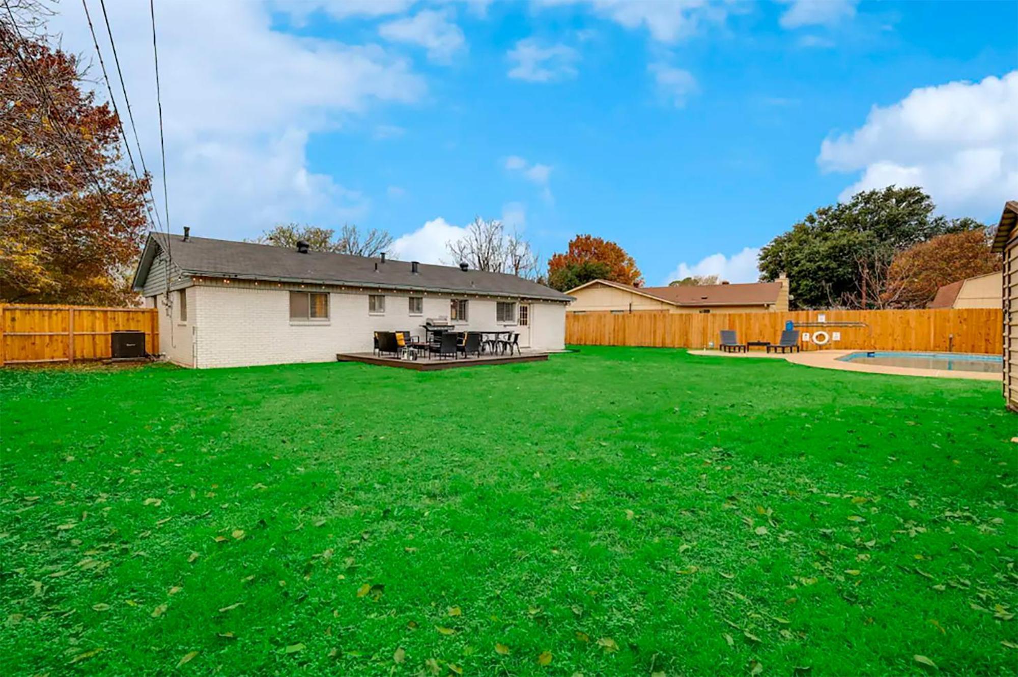 Upscale 3Br 2Ba Cozy Holiday Home With Pool & Grill North Richland Hills Exterior foto