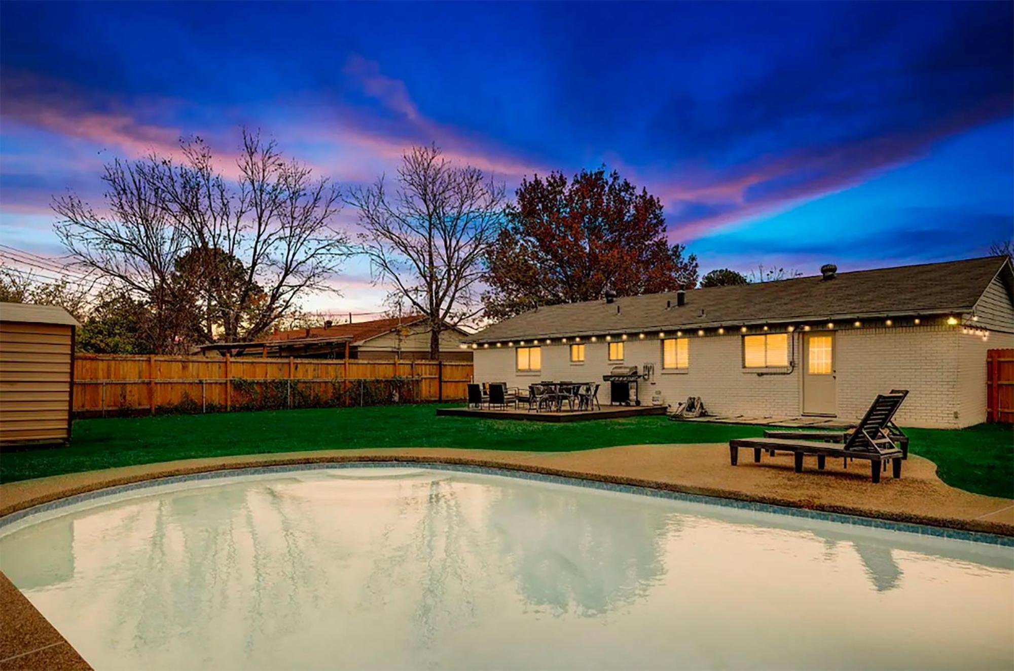 Upscale 3Br 2Ba Cozy Holiday Home With Pool & Grill North Richland Hills Exterior foto
