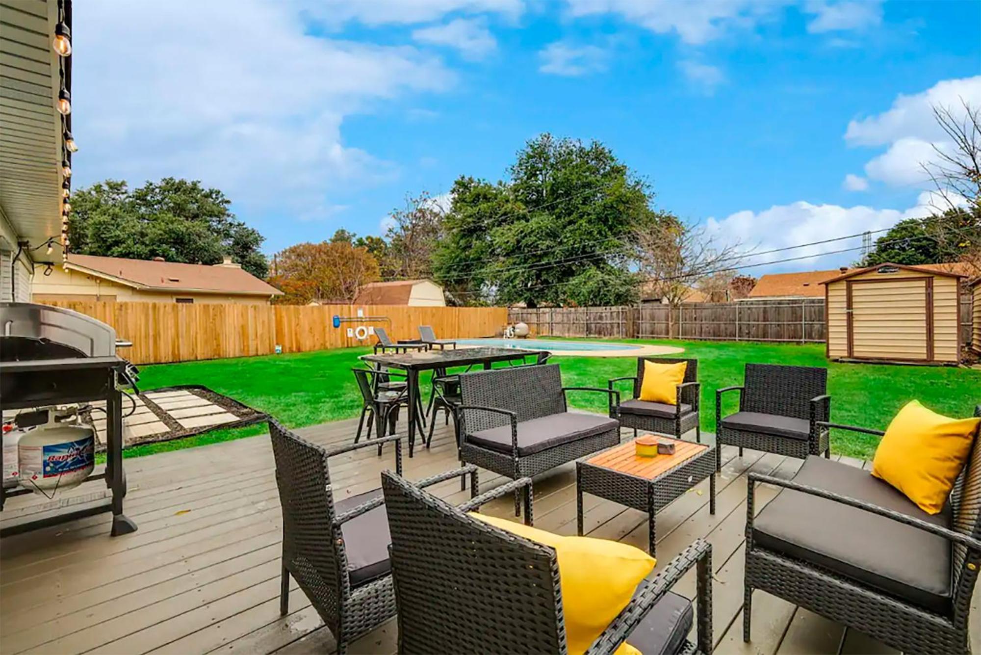 Upscale 3Br 2Ba Cozy Holiday Home With Pool & Grill North Richland Hills Exterior foto