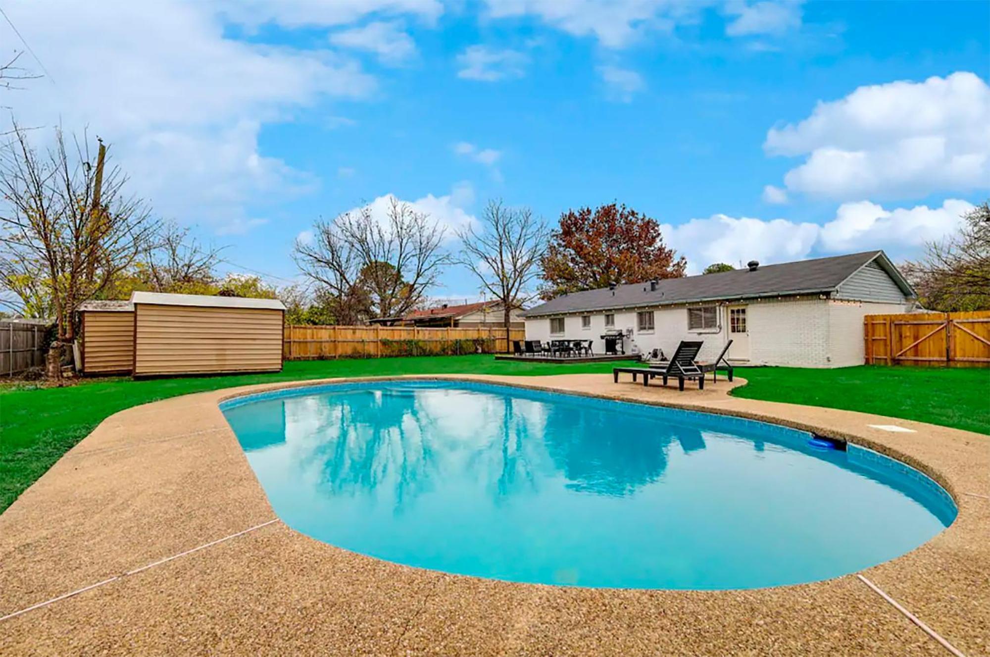 Upscale 3Br 2Ba Cozy Holiday Home With Pool & Grill North Richland Hills Exterior foto